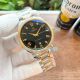 Copy Omega Men White Face 2-Tone Yellow Gold Strap Diamonds Bezel Watch 42mm (2)_th.jpg